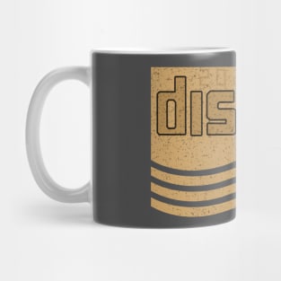 Disc random design Mug